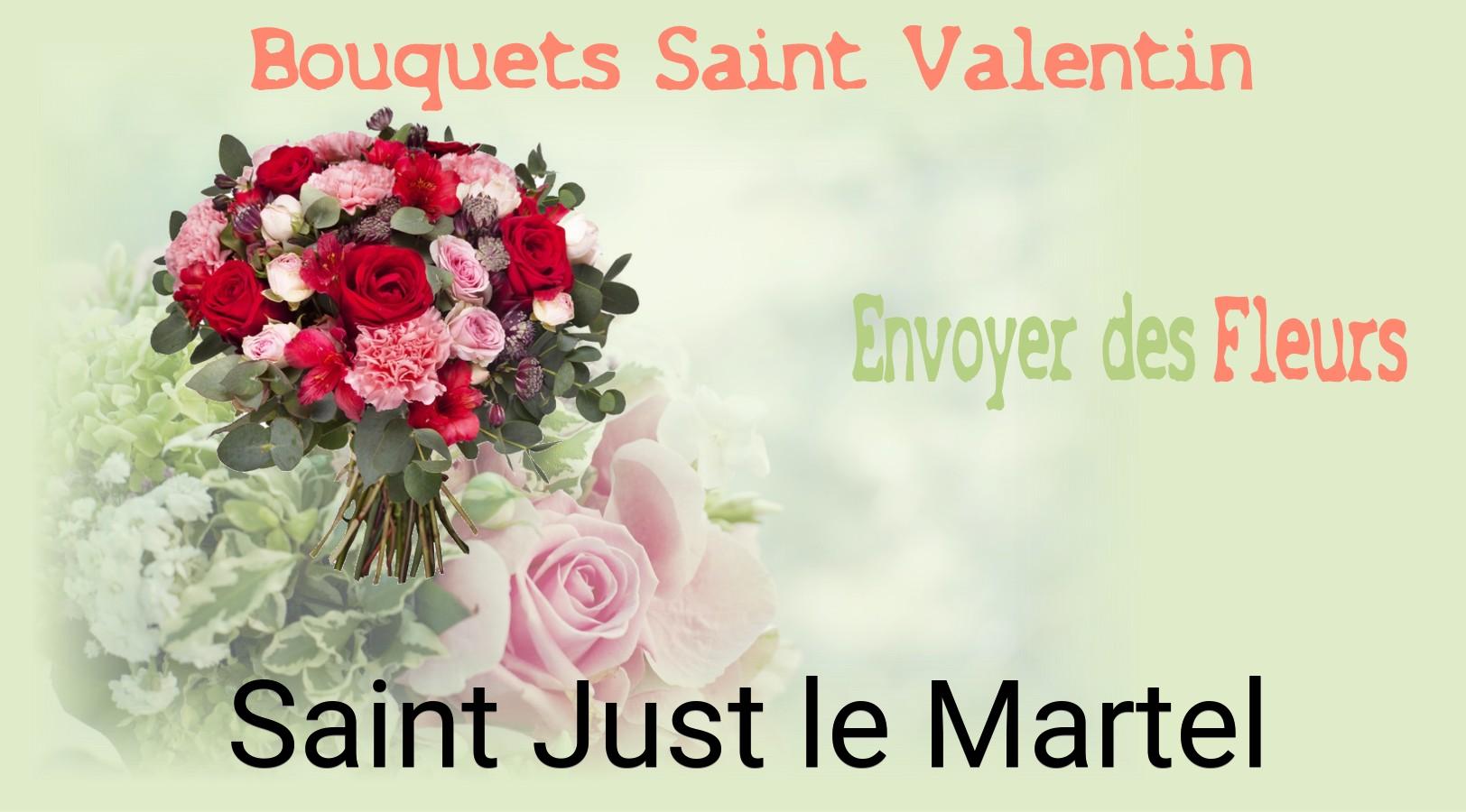 Roses de Saint-Valentin livrées à Saint-Just-le-Martel